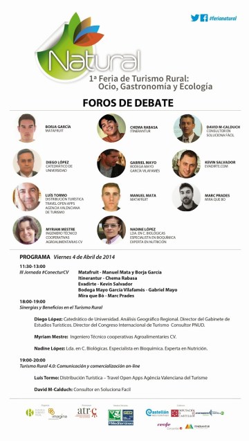 Natural, 1ª Feria de Turismo Rural: Ocio, Gastronomía y Ecología en Castellón